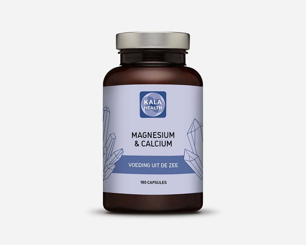 Magnesium & Calcium 2 180 Magnesium & Calcium Capsules van Kala Health