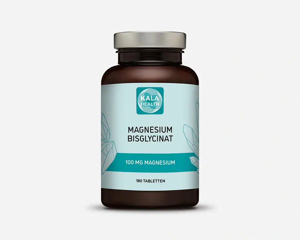 Magnesium Bisglycinat Tabletten 100 mg 2 Magnesium Bisglycinat Tabletten 100 mg - 180 Stück von Kala Health