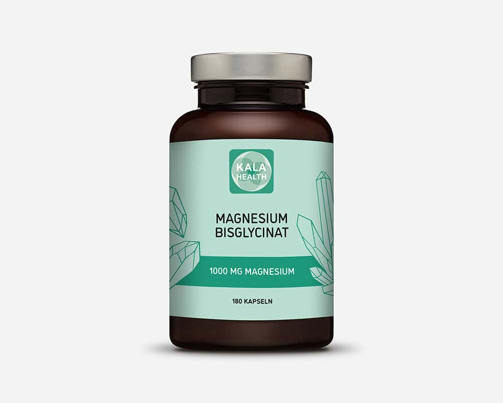 Magnesium Bisglycinat Kapseln 2 Magnesium Bisglycinaat capsules van Kala Health