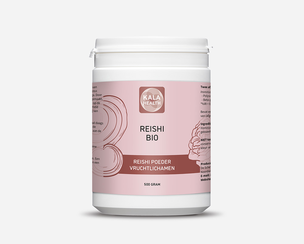 Reishi BIO Pulver 2 500 gr. Reishi BIO Poeder van Kala Health