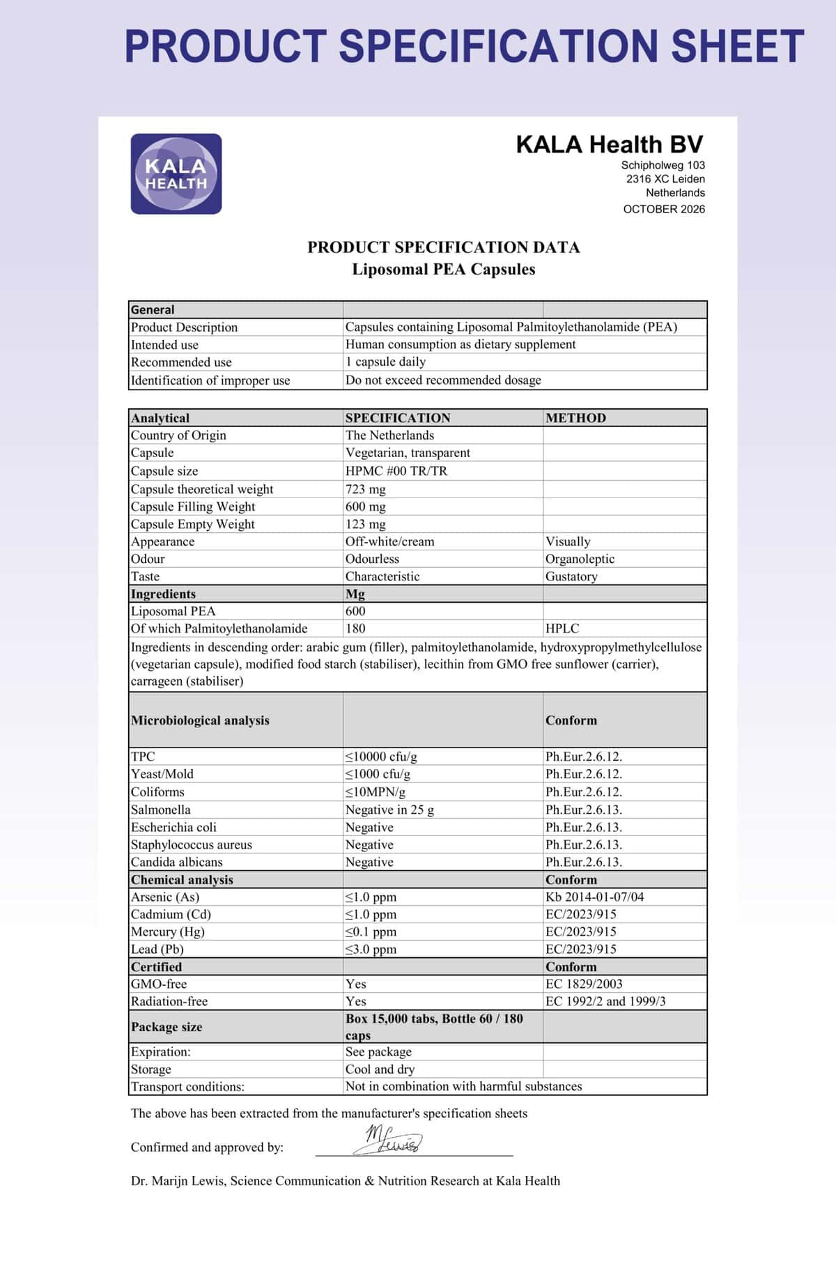 Liposomales PEA 3 Liposomales PEA – Bild 3