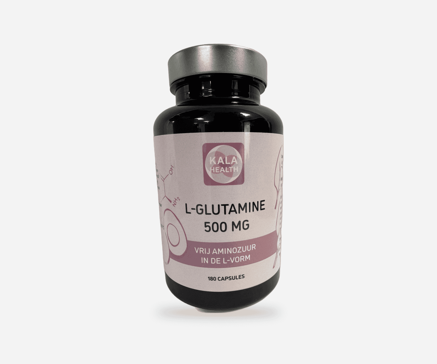 L-Glutamin 1 L-Glutamin 500 mg, 60 Kapseln, hergestellt von Kala Health